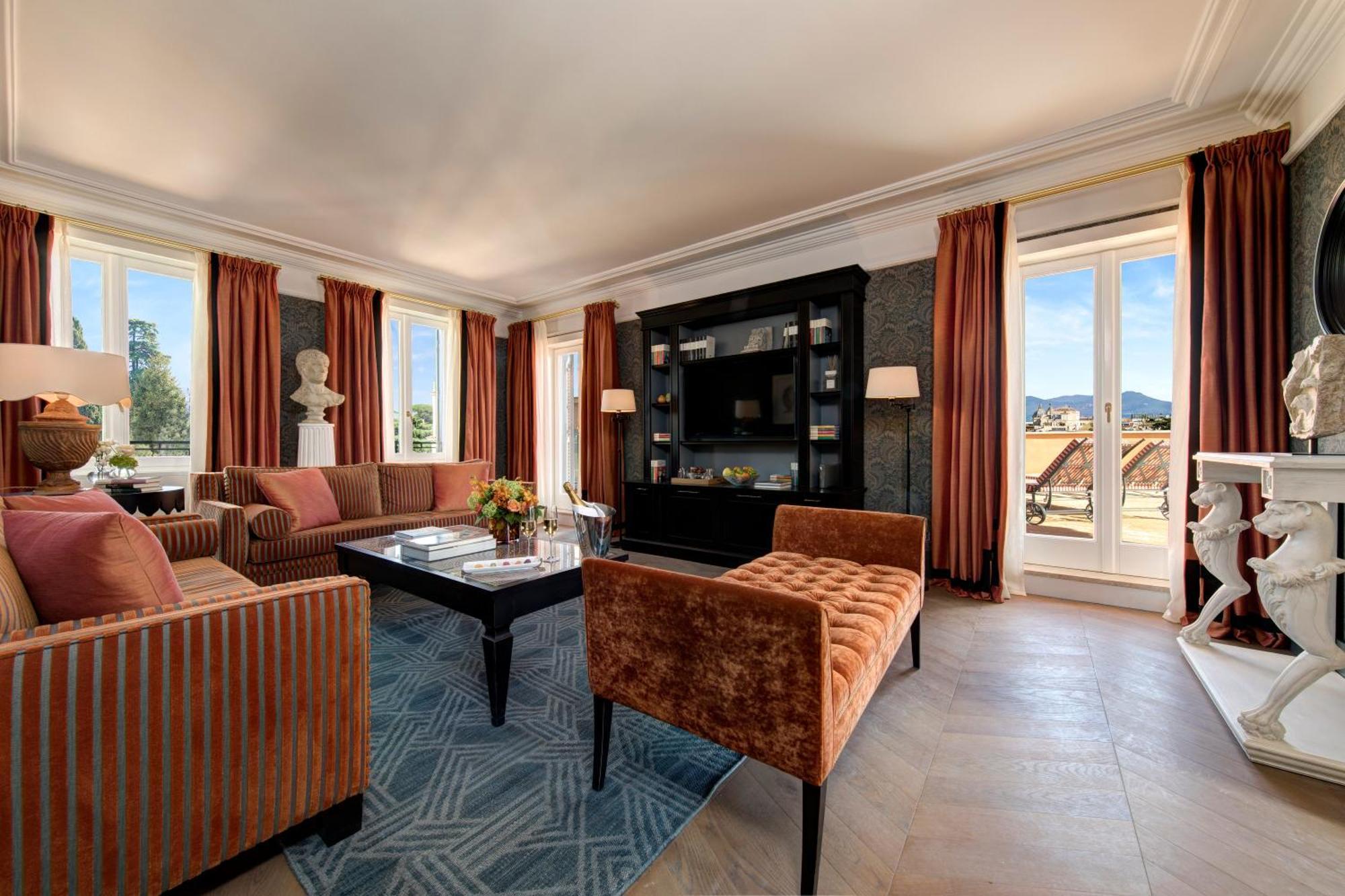 Rocco Forte Hotel De La Ville Roma Ngoại thất bức ảnh